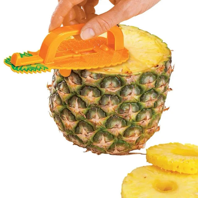 Euromarketing sbuccia ananas manuale fette perfette