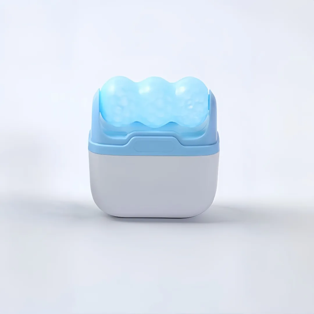 ADAMANTA Ice massage Face roller roller ghiaccio viso blu