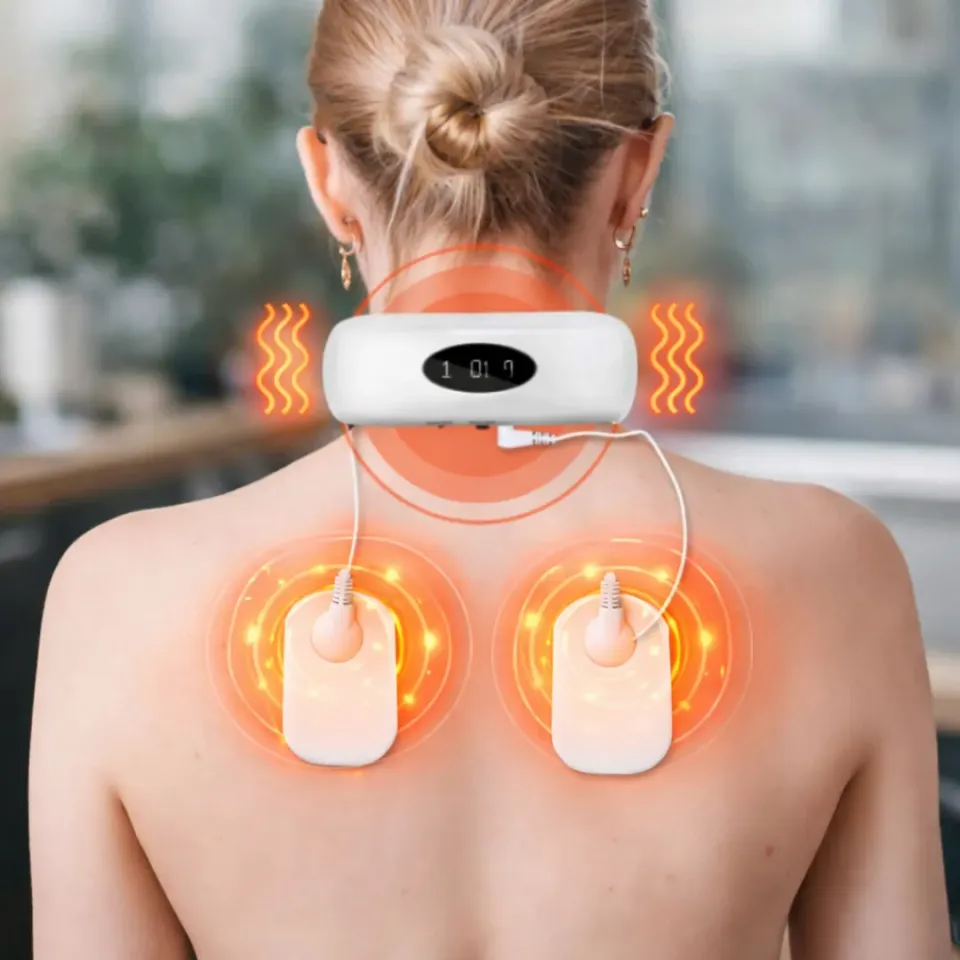 ADAMANTA Massaggiatore Collo Elettrico Portatile USB