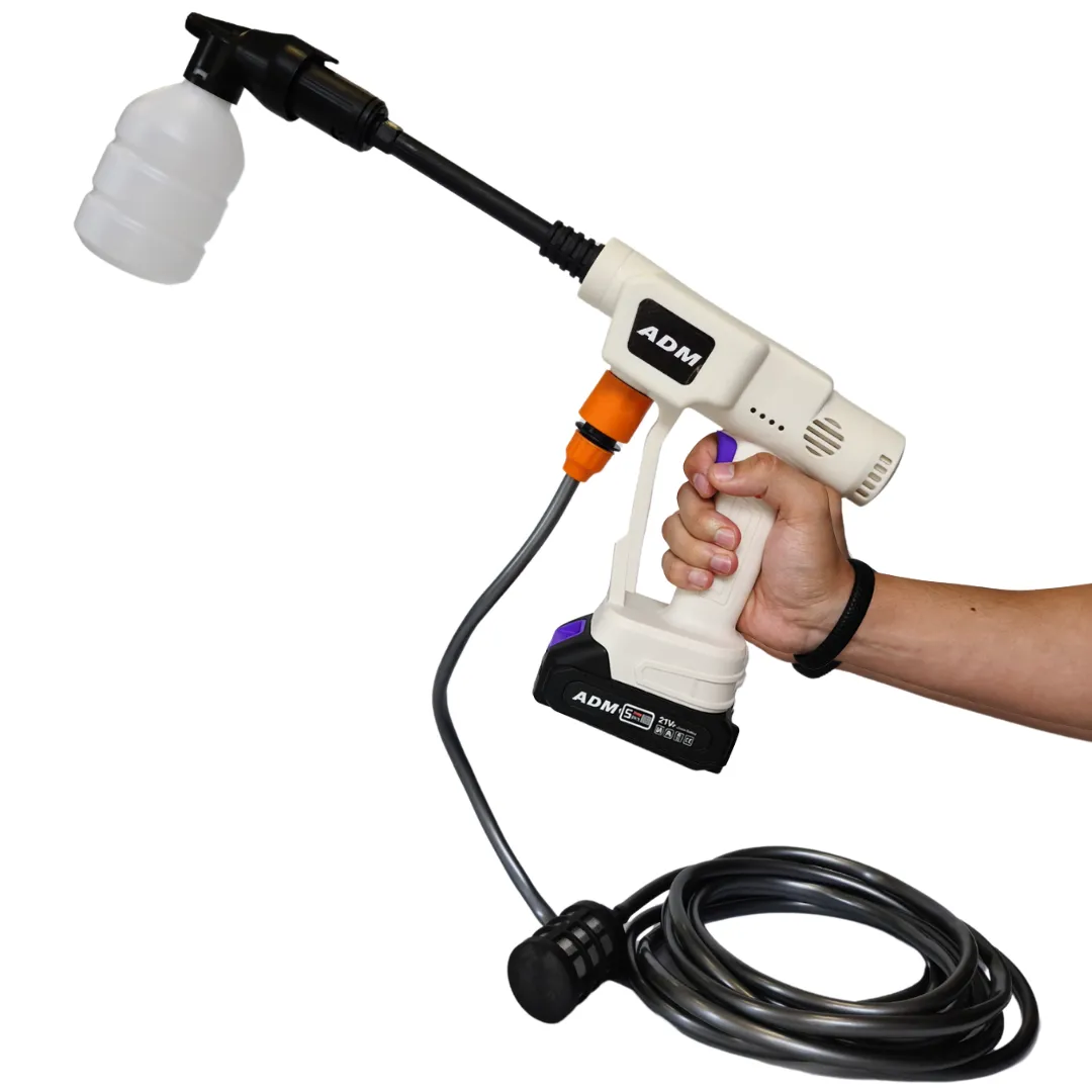 ADAMANTA ADM idropulitrice a batteria 21V 2 batterie