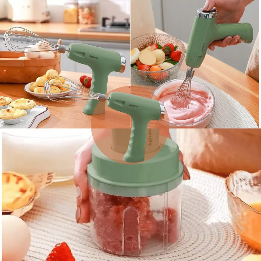 ADAMANTA 508 mixer elettrico 2 in 1 con tritatutto USB