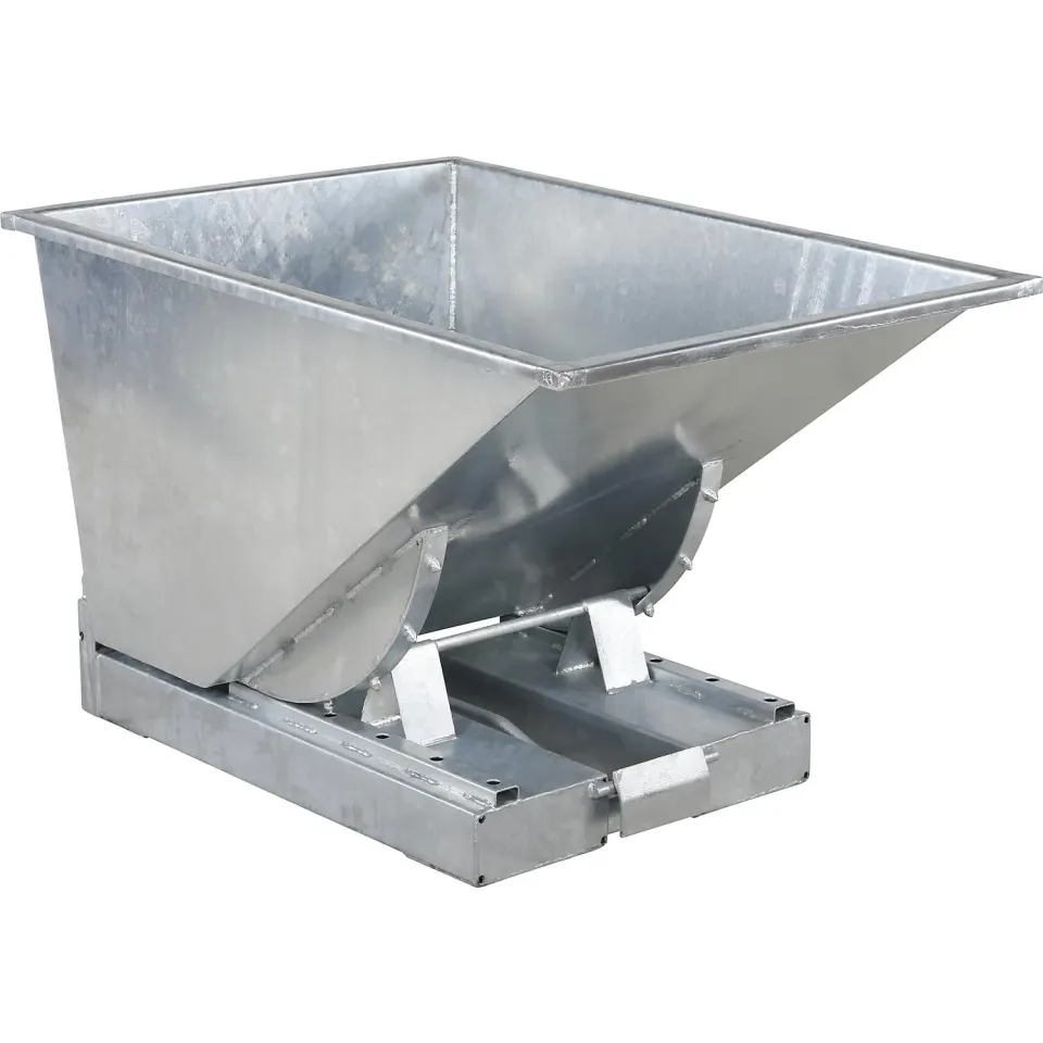 Kaiserkraft contenitore ribaltabile acciaio zincato 0,3 m³