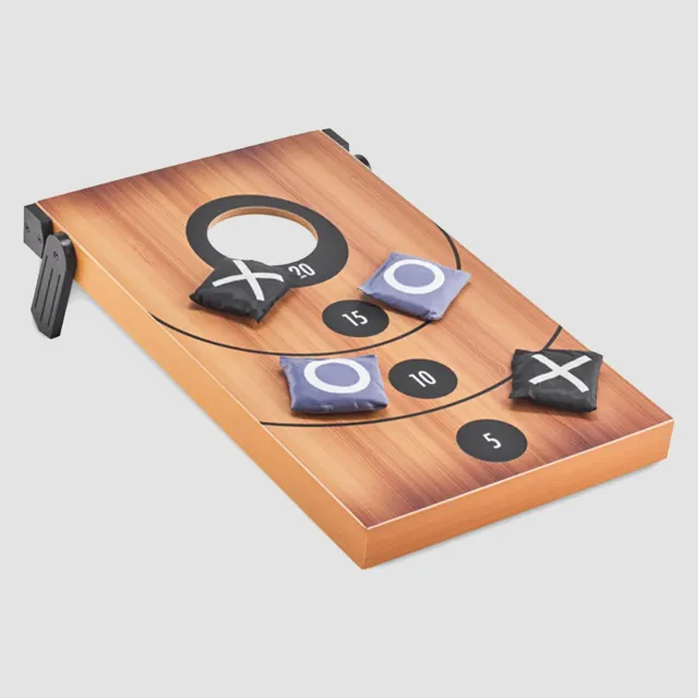3BPRO MO6427-40 gioco cornhole MDF doppio lato con 8 sacchi