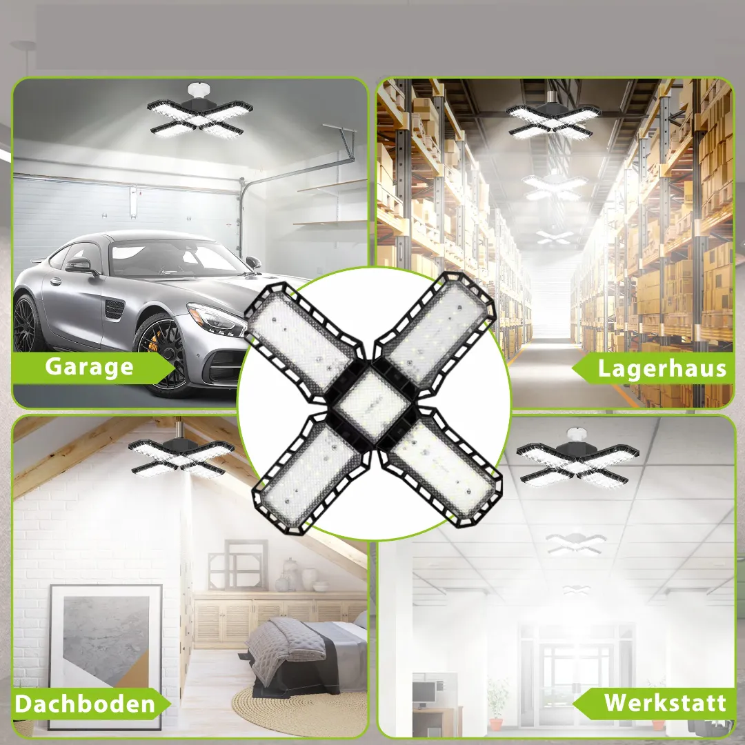 ADAMANTA 166 lampada LED pieghevole 60W luce fredda