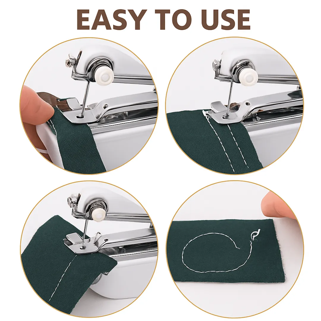 ADAMANTA Handy Stitch 215 macchina da cucire portatile
