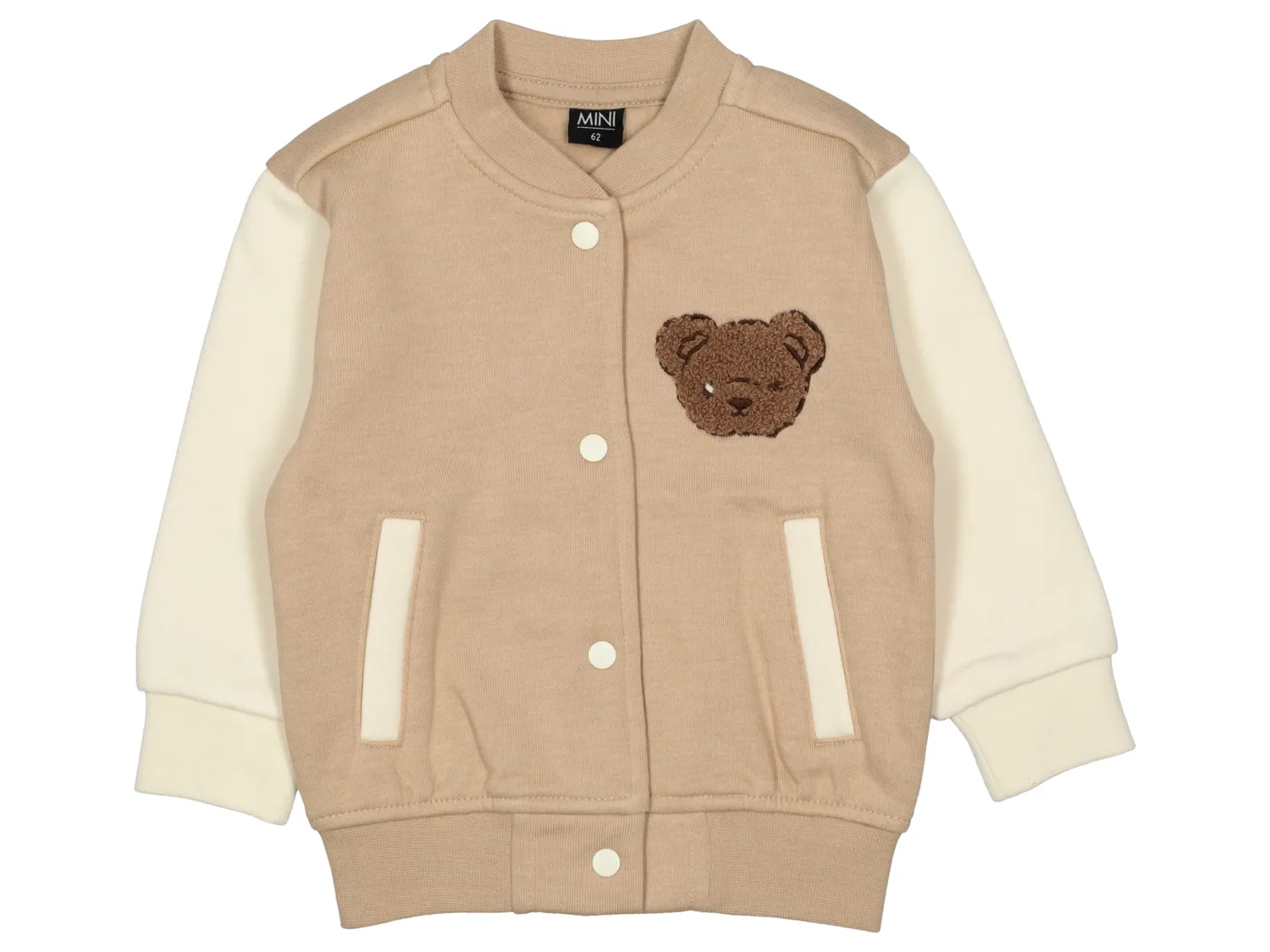 Wibra Newborn Baseball Gilet Neonato Orso Cotone