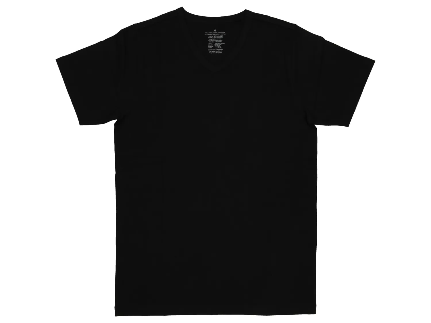 Wibra t-shirt uomo scollo a V 2 pezzi