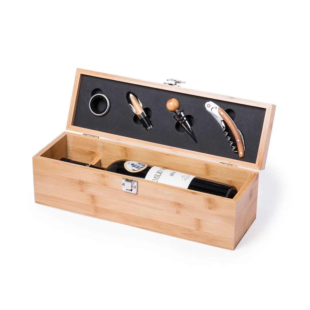 3BPRO 6100 kit sommelier in bambù personalizzato