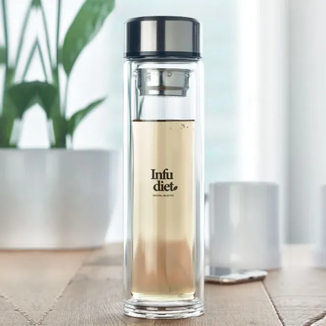 3BPRO MO6169-22 bottiglia in vetro borosilicato 390 ml