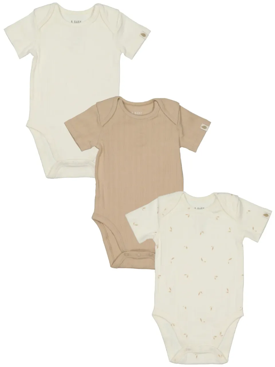 Wibra Body Neonato Costa Cotone Manica Corta
