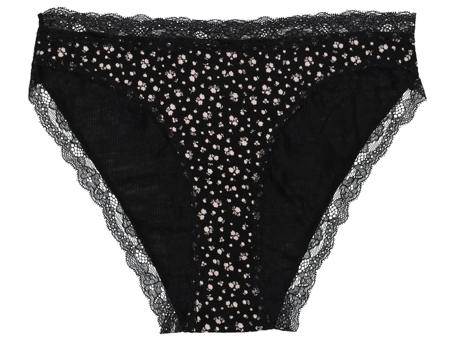 Wibra slip donna pizzo 2 pezzi modal elasticizzato