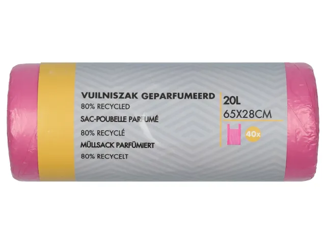 Wibra sacchi pattumiera profumati 20 L 40 pezzi