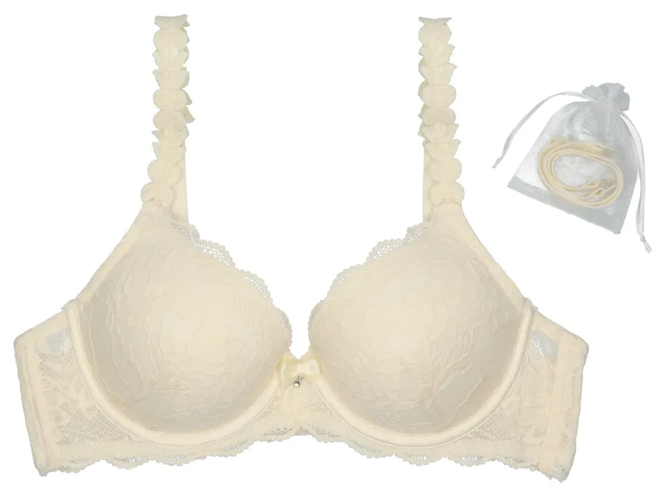 Wibra reggiseno pizzo con ferretto e spalline intercambiabili
