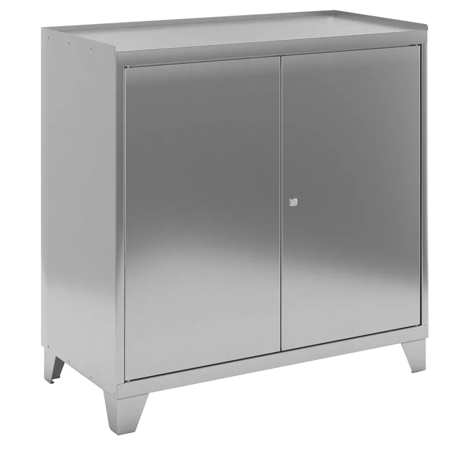 Kaiserkraft armadietto portattrezzi in acciaio inox piedini