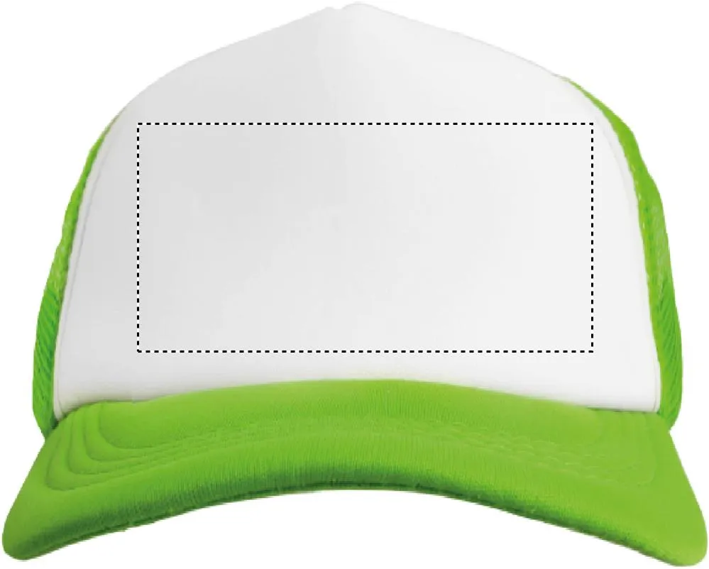 3BPRO MO8594 Cappellino Rete 5 Pannelli Poliestere