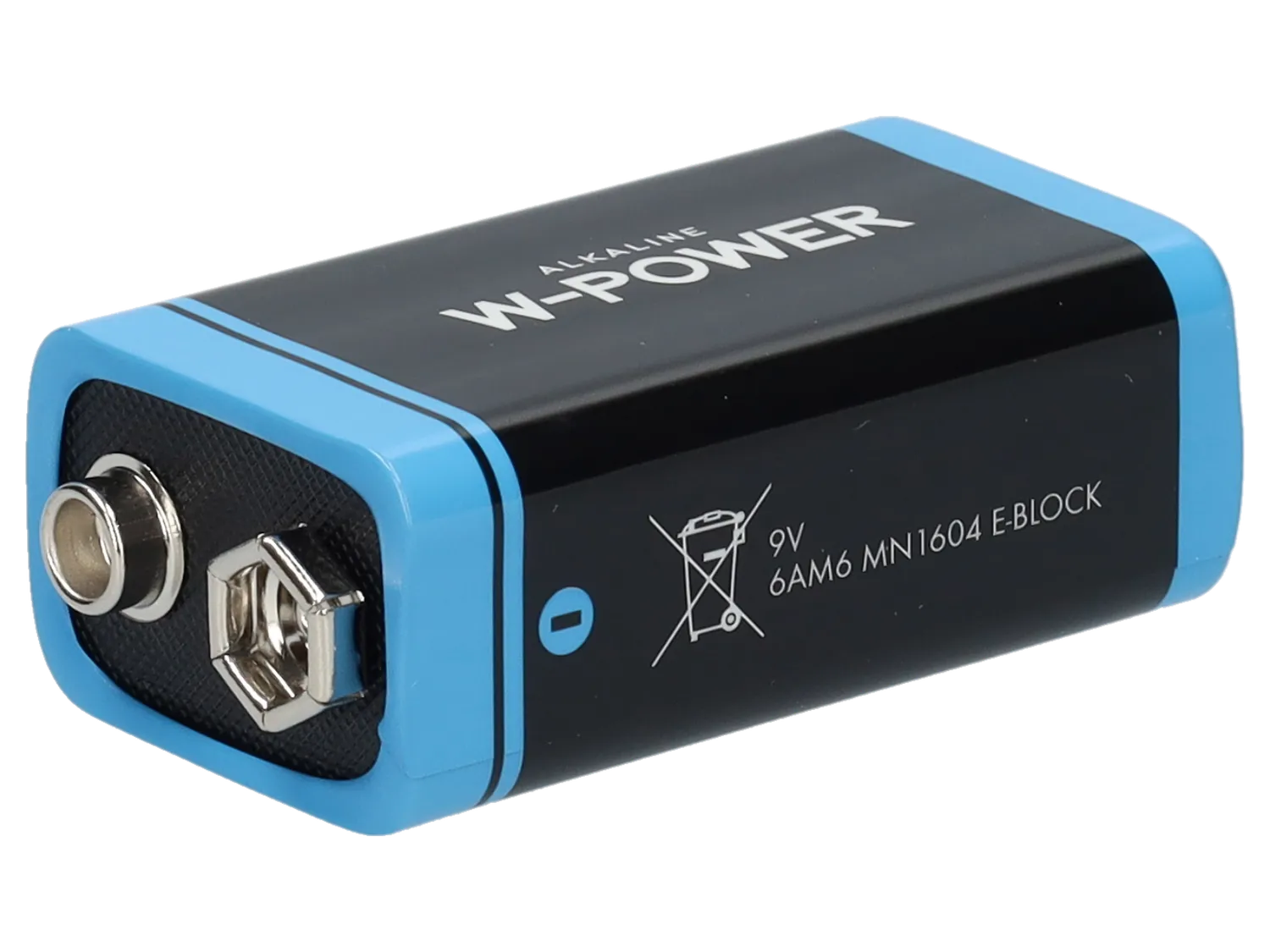 Wibra batteria alcalina 9V 1 pezzo