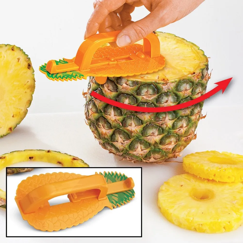 Euromarketing sbuccia ananas manuale fette perfette