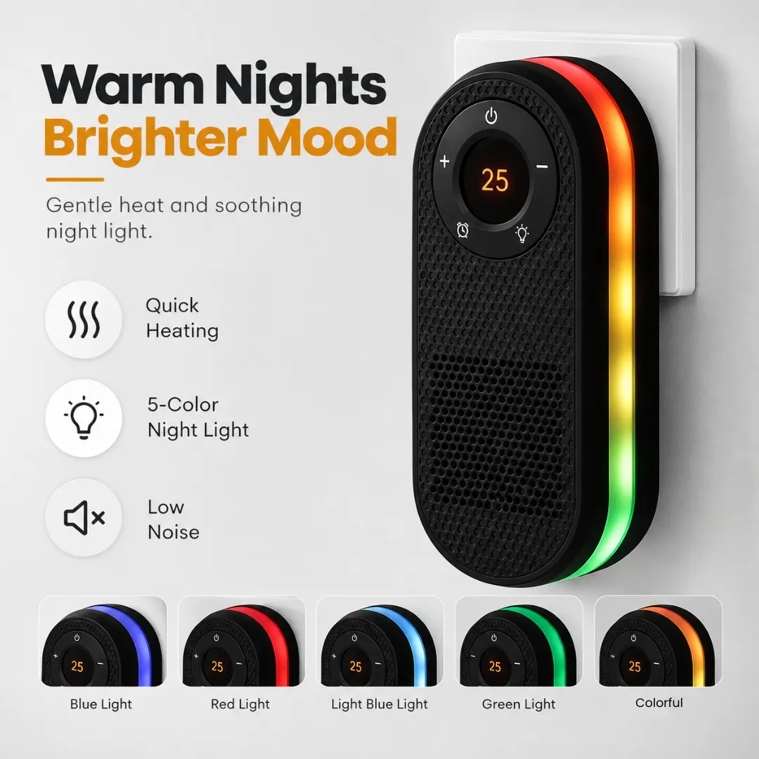 ADAMANTA ADM Mini Electric Heater SKU 7109 stufetta 1000 W