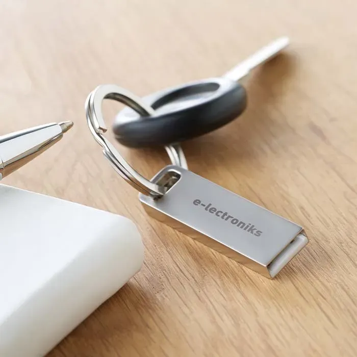 3BPRO MO1112 mini chiavetta USB in zinco da portachiavi