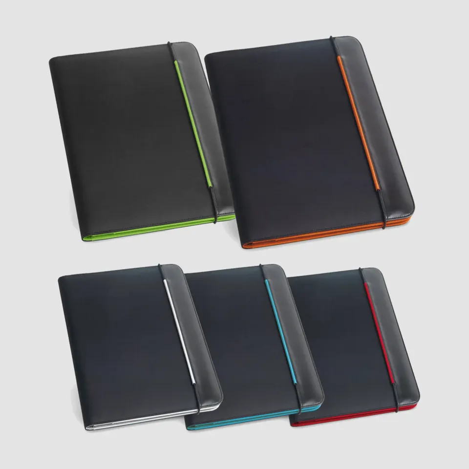 3BPRO FITZGERALD Portadocumenti A4 PU Blocco Note