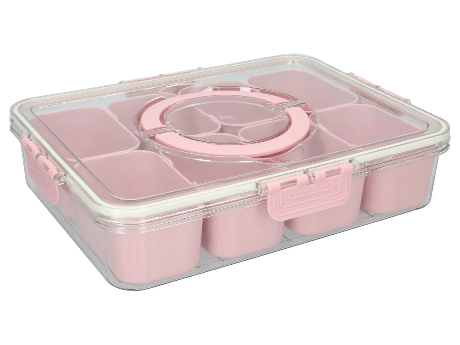 Wibra organizer scatola 8 scomparti 31x23,5 cm manico
