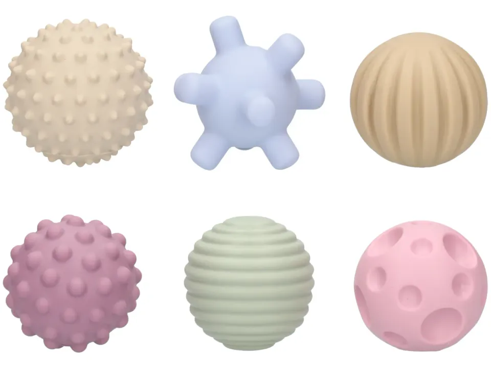 Wibra Palline Sensoriali 7 cm Set 3 Pezzi tattile