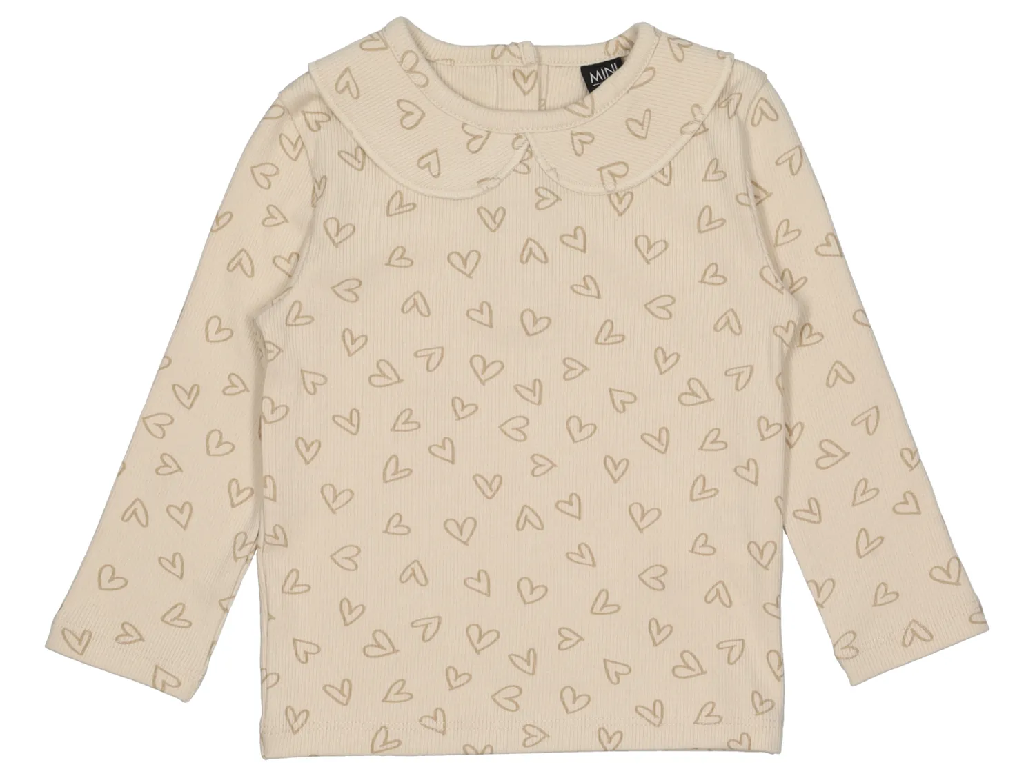 Wibra Baby T-shirt rib a maniche lunghe