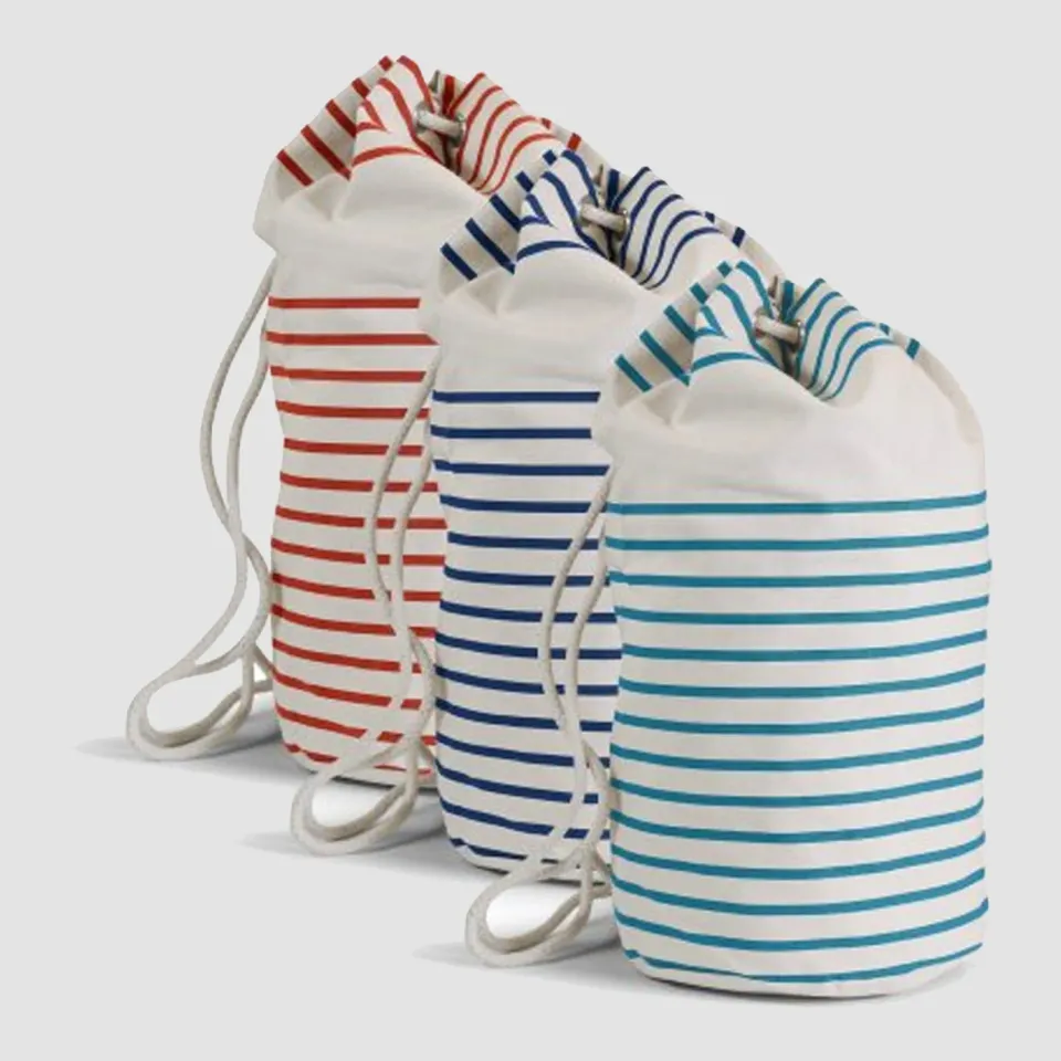 3BPRO BIOBEACH borsone marinaio in cotone bio 50 cm