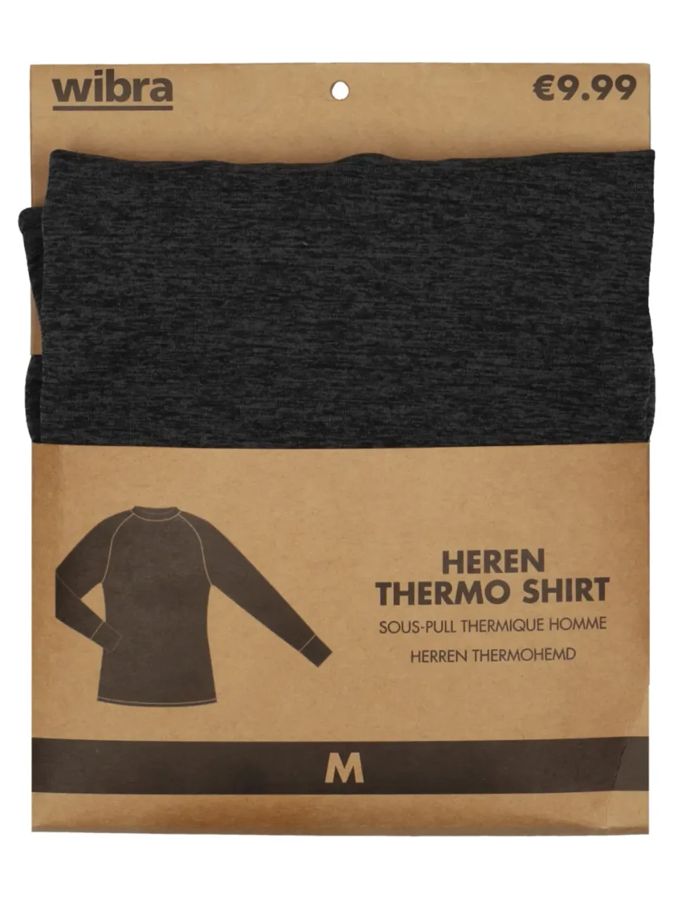 Wibra Premium maglia termica uomo senza cuciture