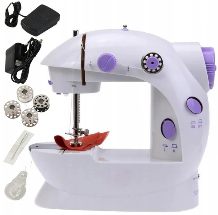 Adamanta 229 macchina da cucire elettrica mini con pedale