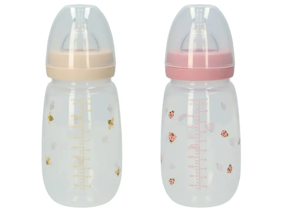 Wibra biberon collo largo 310 ml silicone