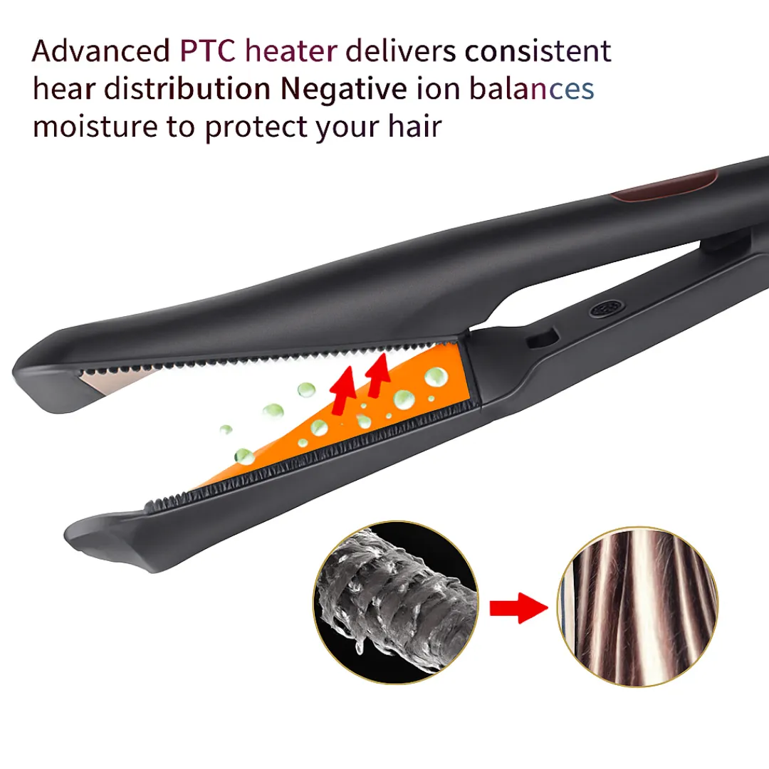 ADAMANTA Ceramic Hair Straightener 2in1 Curler piastra capelli SKU 314 ceramica