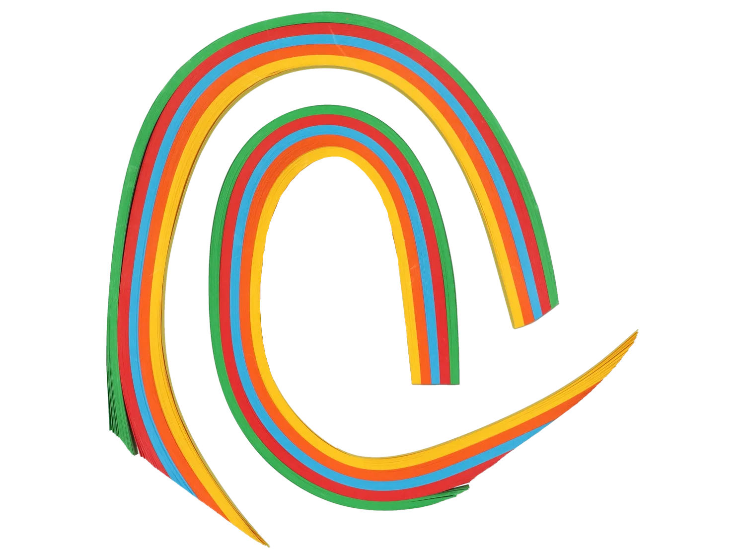 Wibra strisce intreccio multicolore 400 pezzi