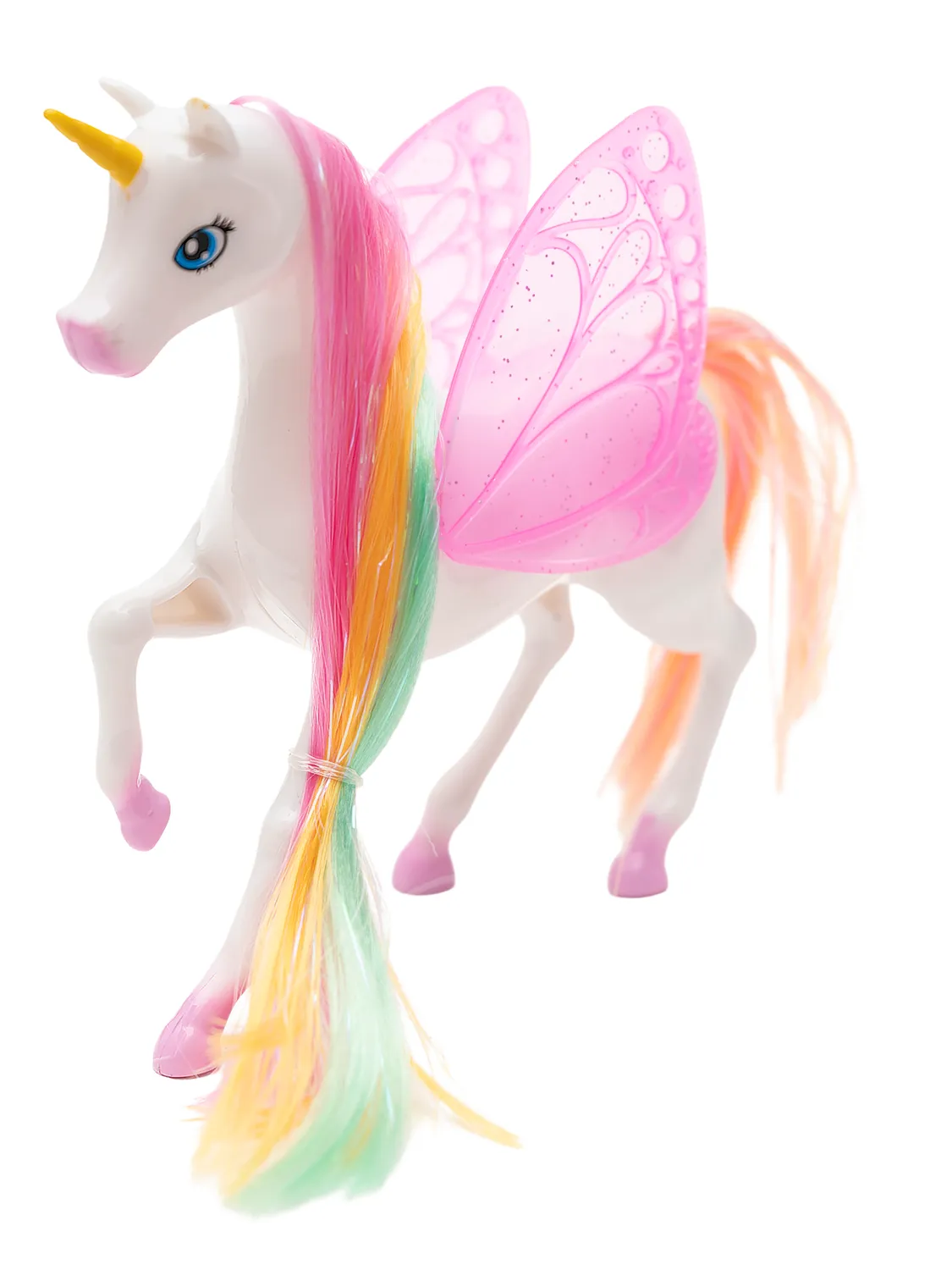Wibra unicorno giocattolo alato 14 cm