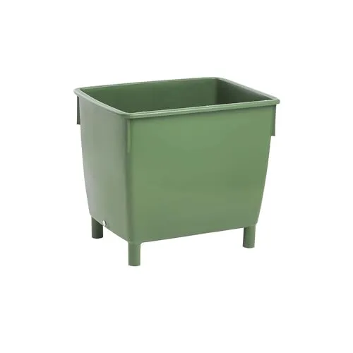 Kaiserkraft contenitore rettangolare acqua 400 litri HDPE scarico