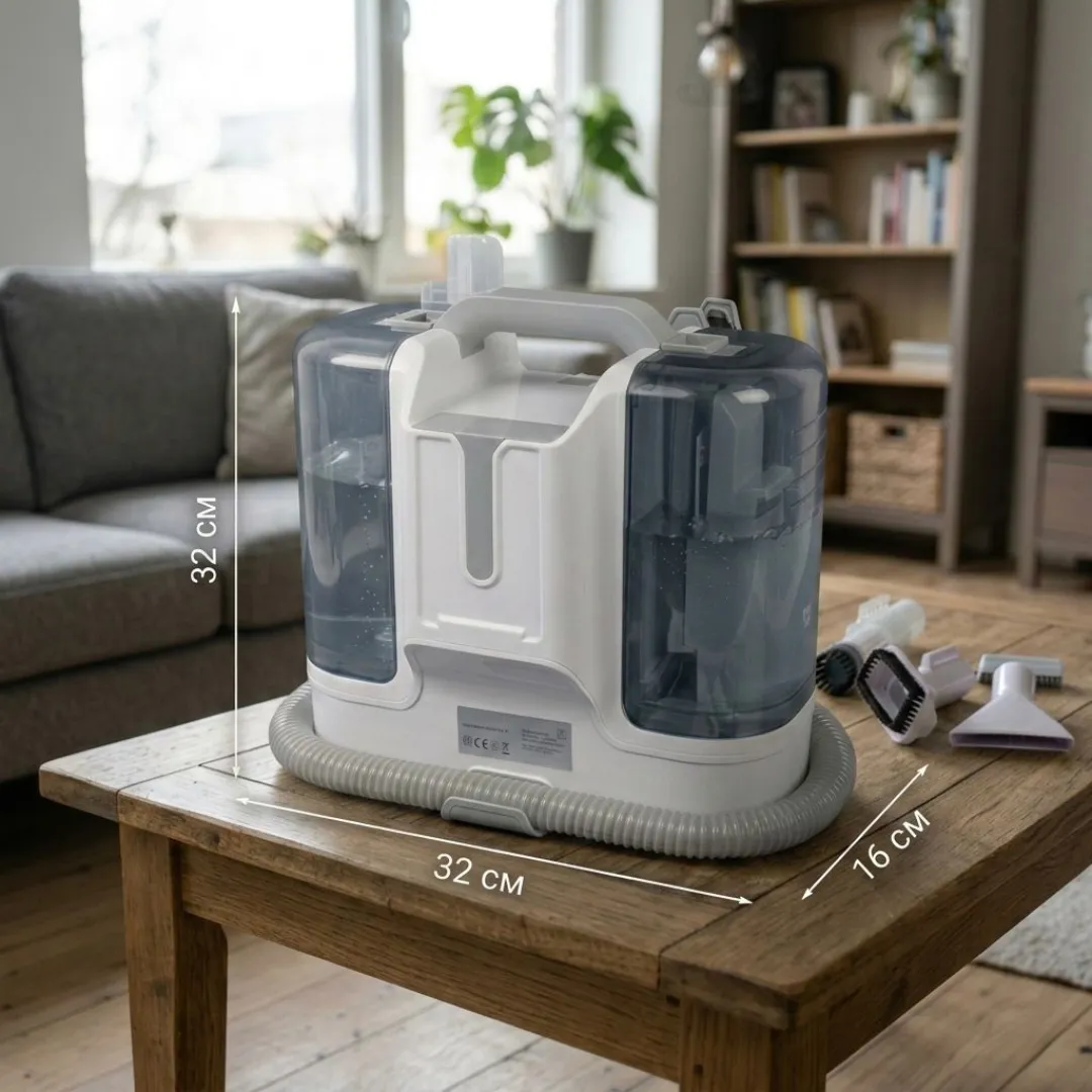 ADAMANTA 7060 lavatappeti 450W doppio serbatoio