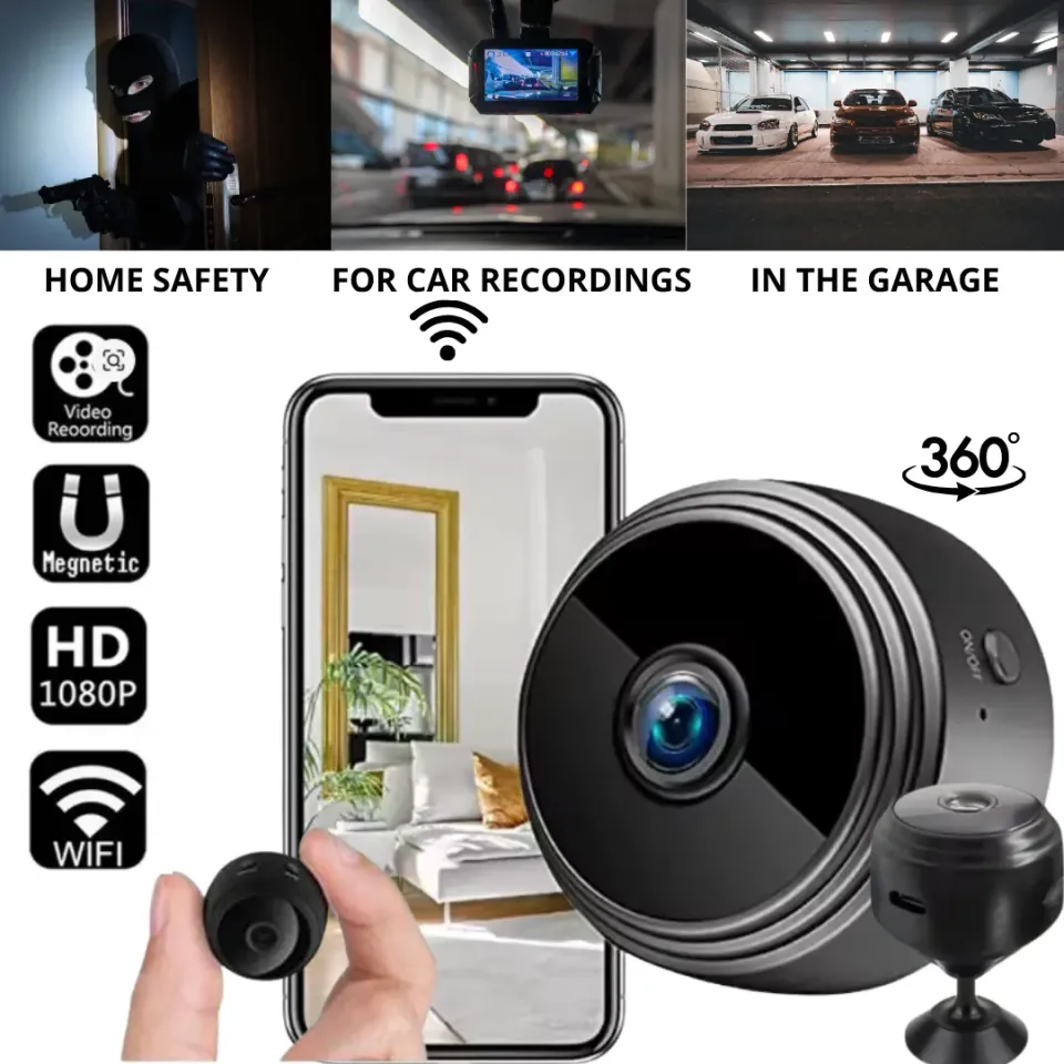 ADAMANTA 069 mini telecamera WiFi wireless 720p notturna