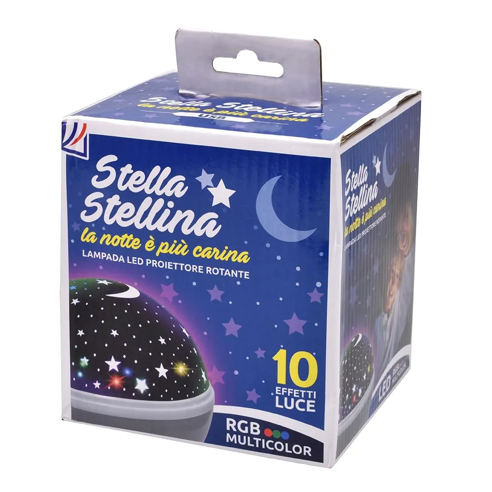 EUROMARKETING Stella Stellina Lampada LED Proiettore Stelle