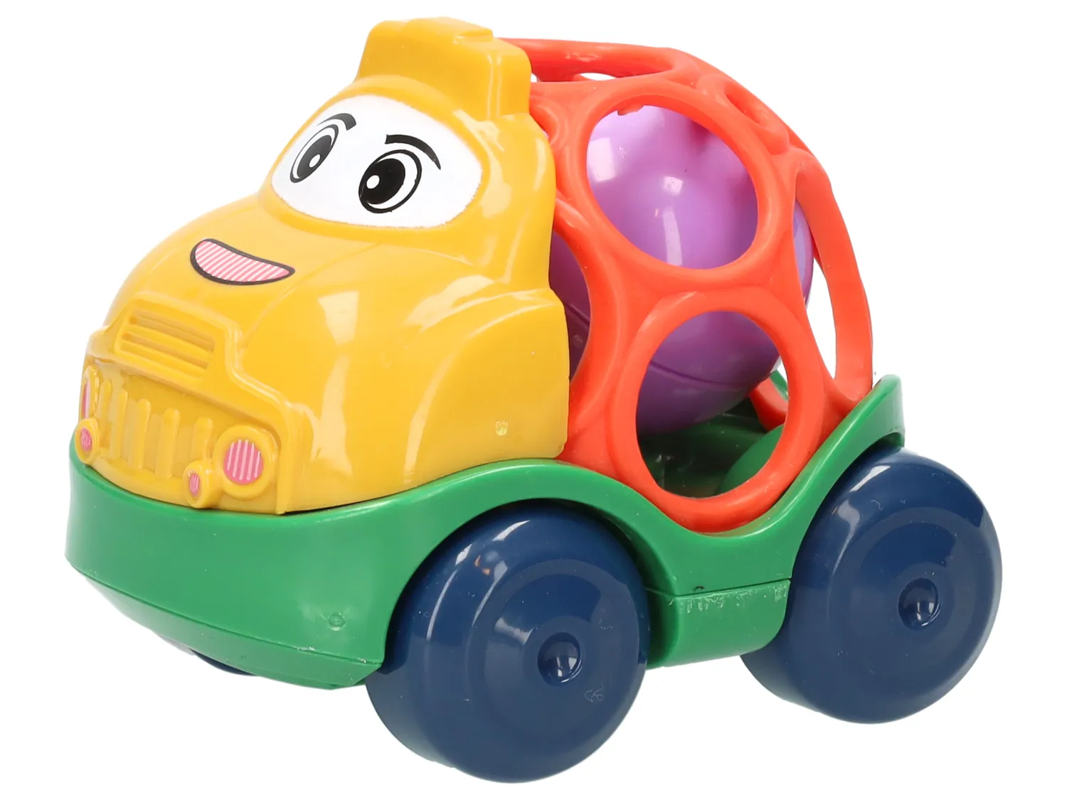 Wibra sonaglio macchinina bimbo plastica colorata