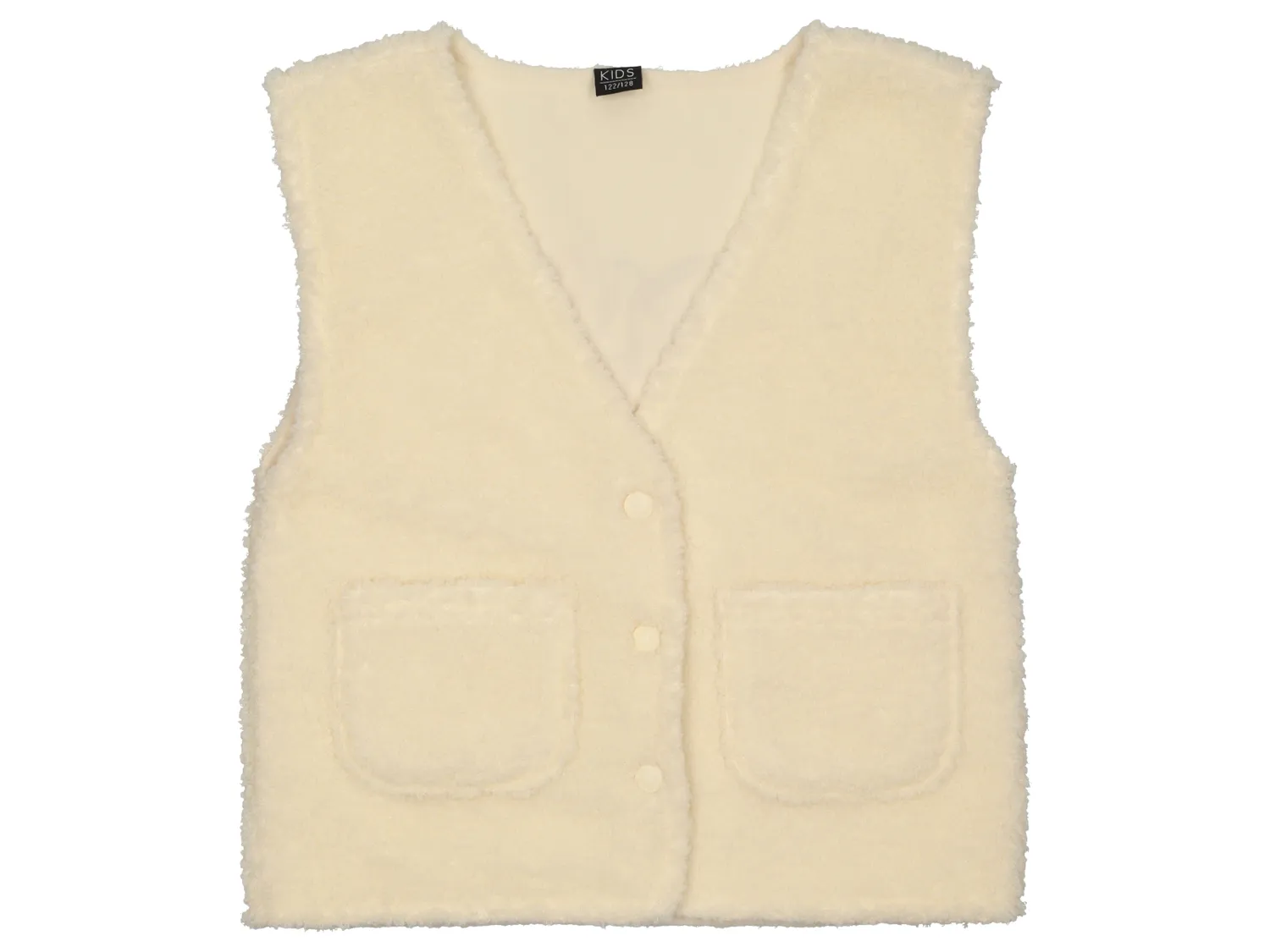 Wibra Gilet Teddy Bambina smanicato bimba
