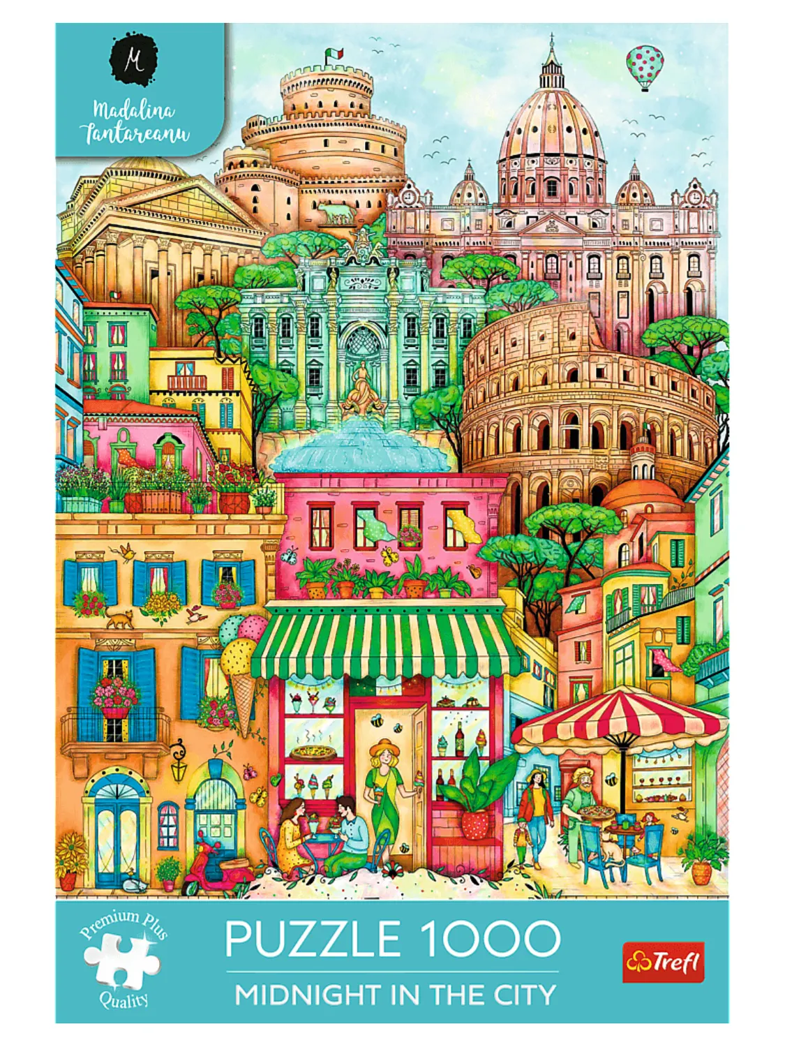 Trefl Midnight in the City puzzle 1000 pezzi