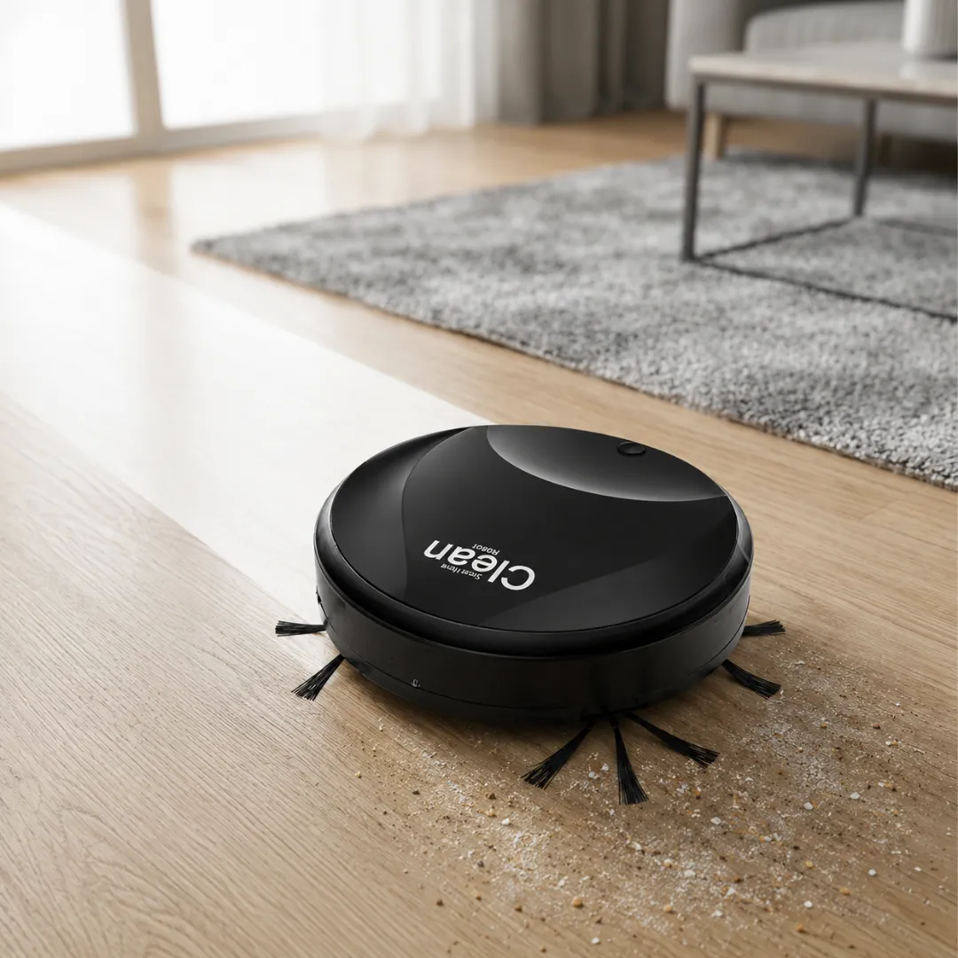 ADAMANTA 317 aspirapolvere robot compatto con mocio USB