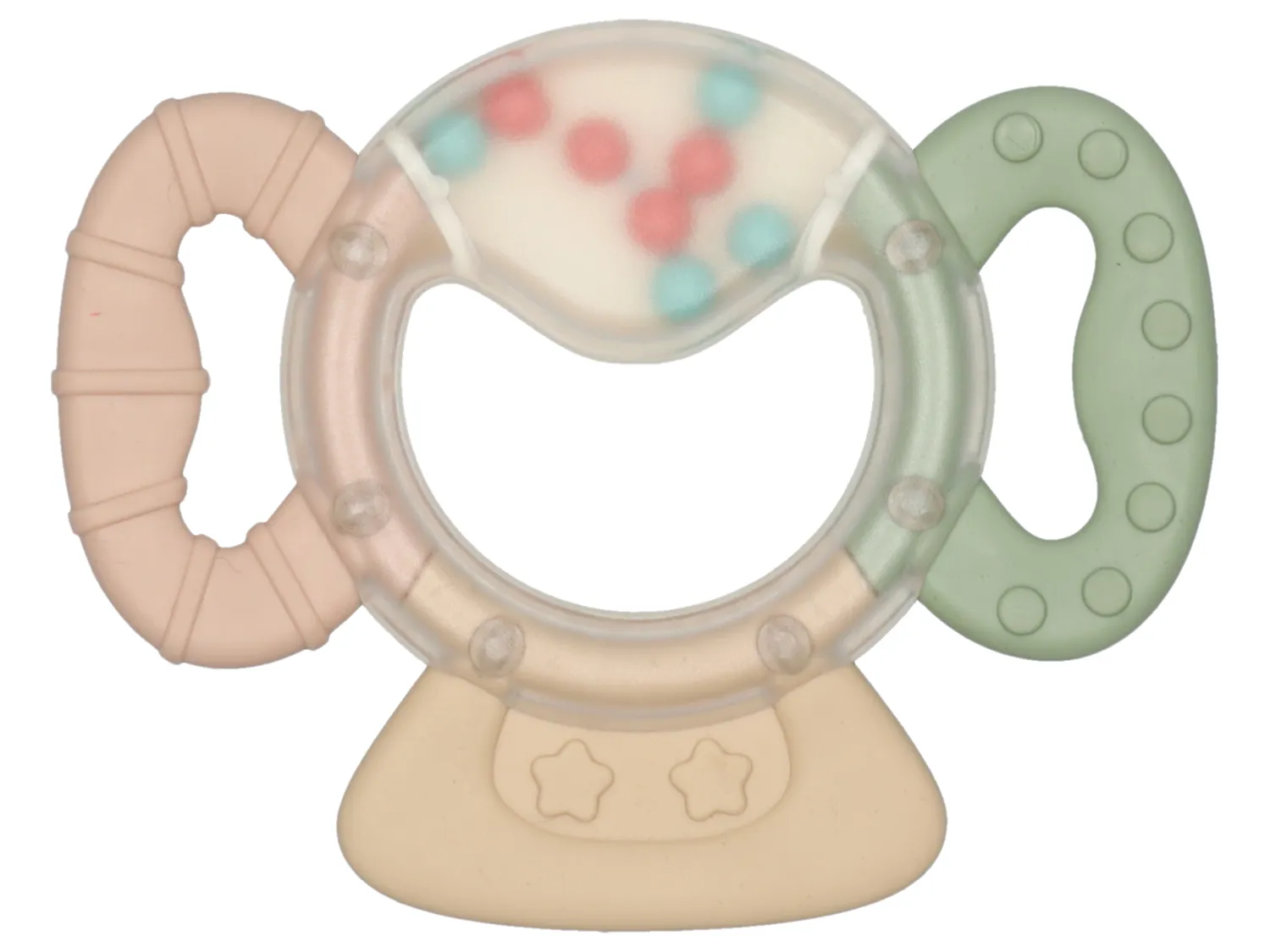 Wibra massaggiagengive con sonaglio neonato