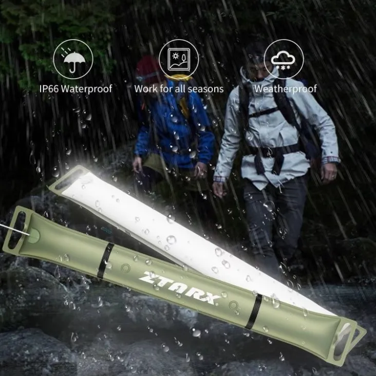 ADAMANTA INFLATABLE CAMPING LED LIGHT lampada campeggio USB 500 lumen