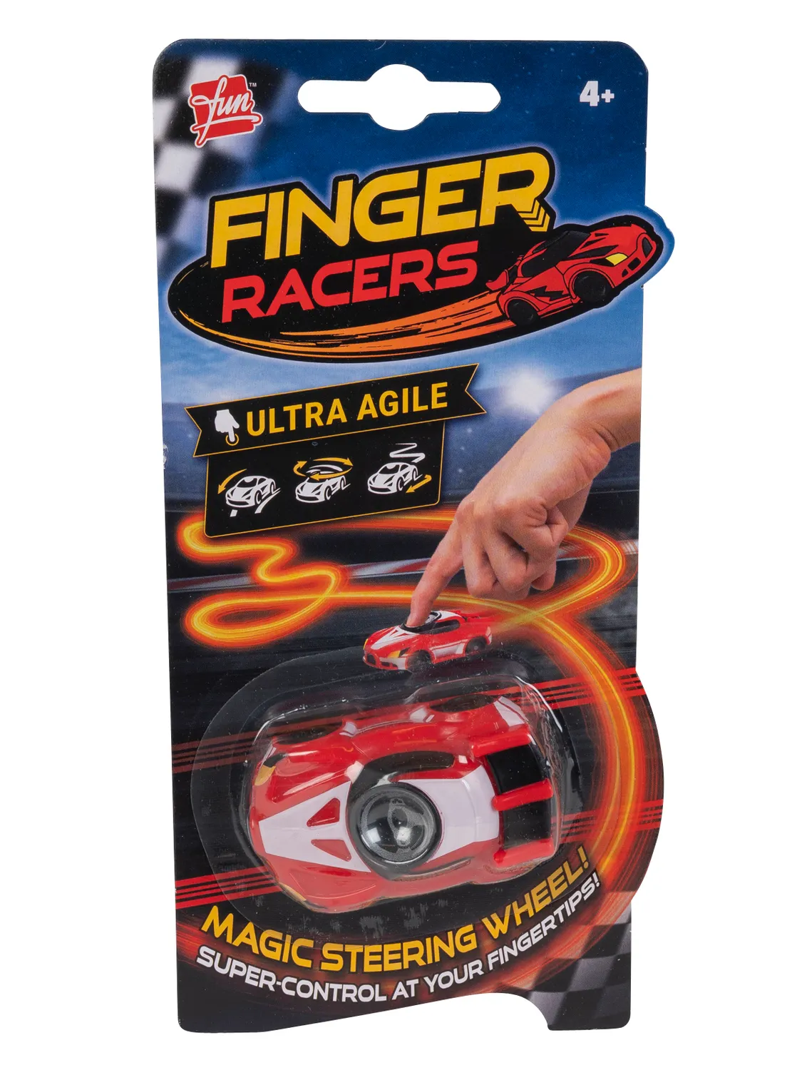 Wibra Finger Racer mini auto giocattolo colori assortiti