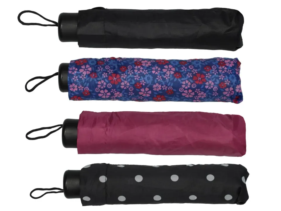 Wibra mini ombrello pieghevole 24 cm leggero