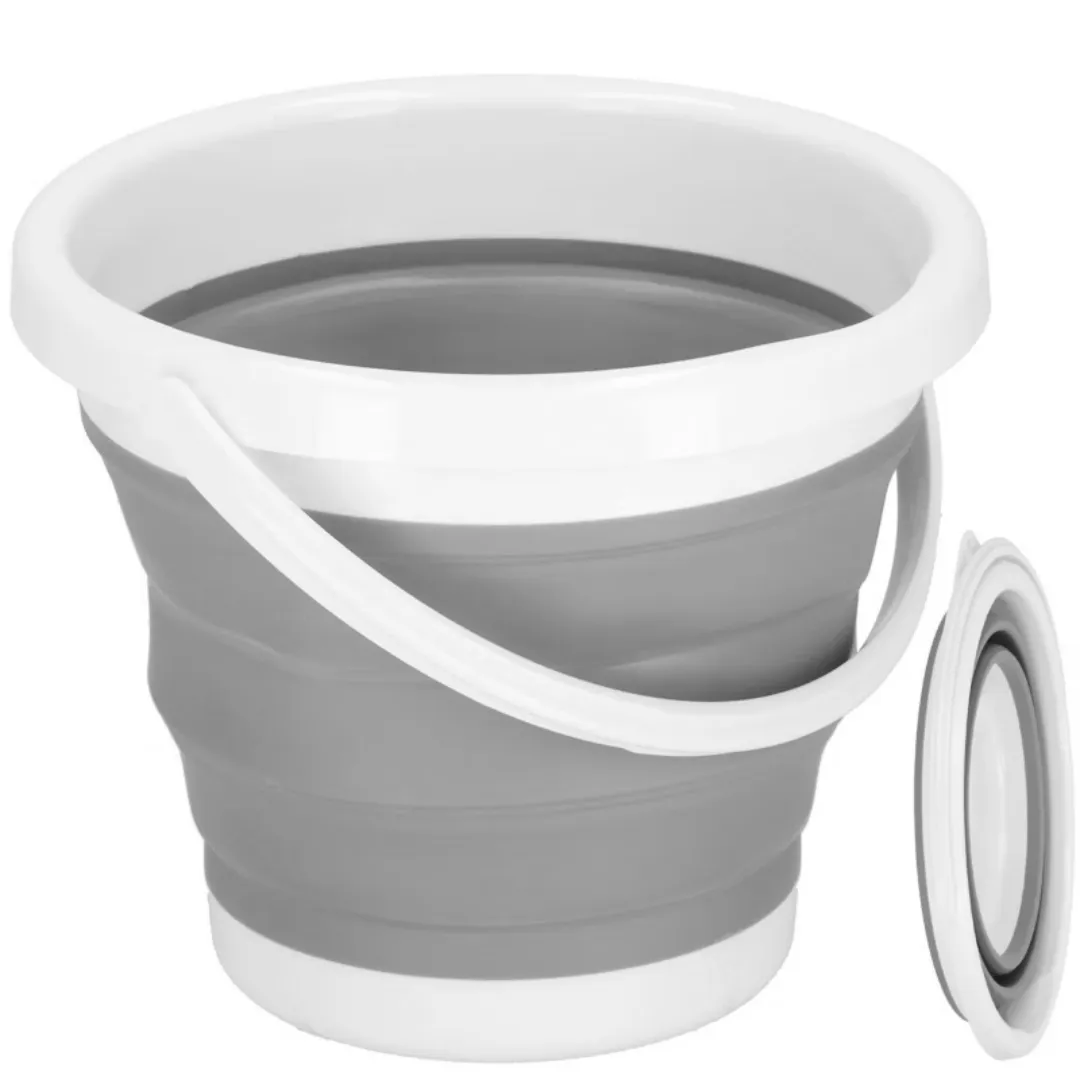 ADAMANTA Collapsible Foldable Silicone Bucket 2049 secchio pieghevole silicone
