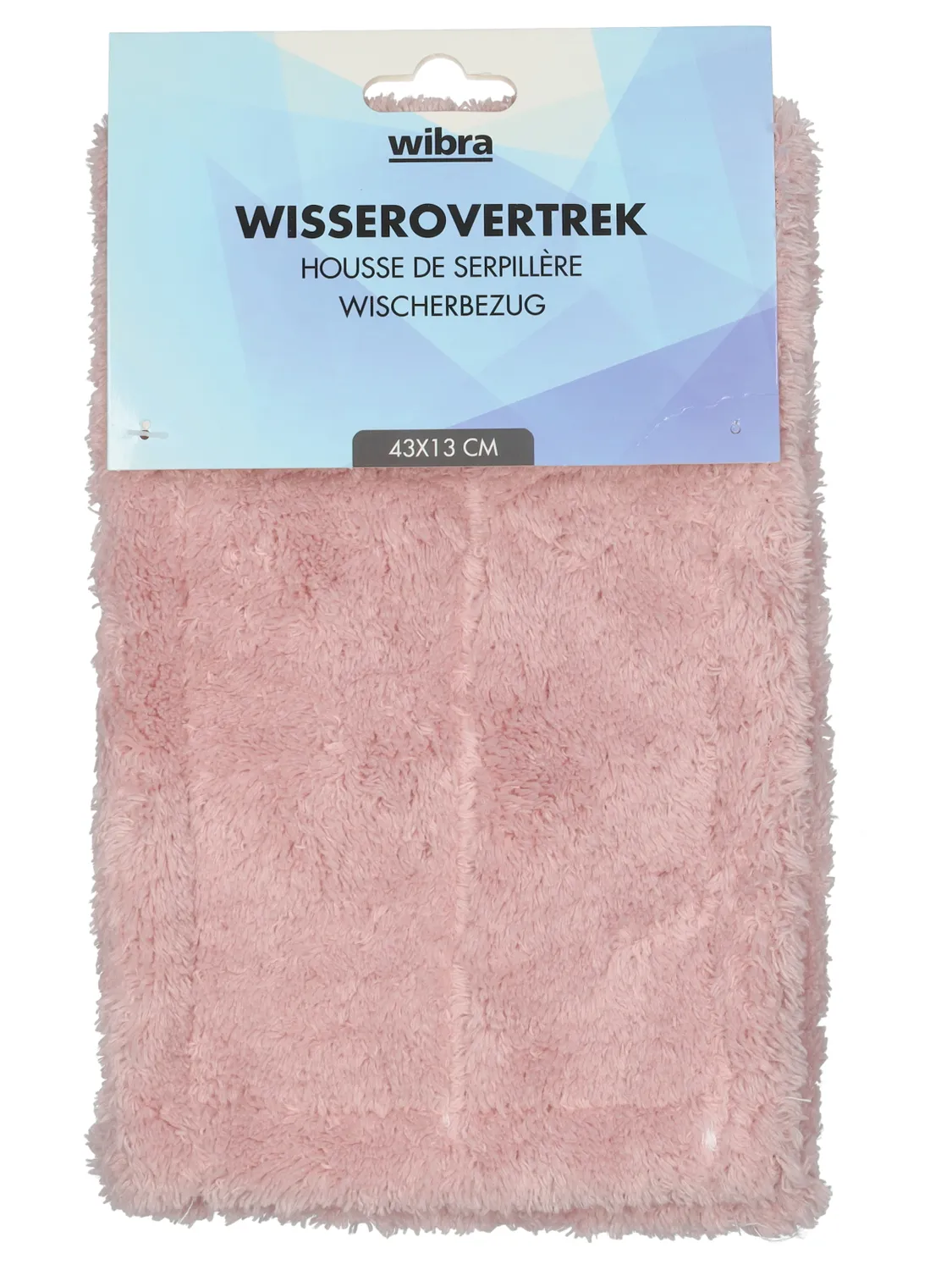 Wibra panno mop in microfibra 43 x 13 cm