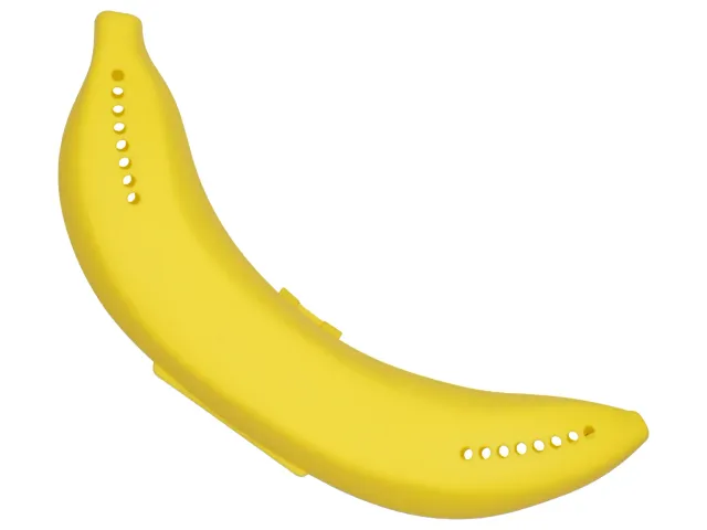 Wibra porta banana box 22 cm in plastica per borsa