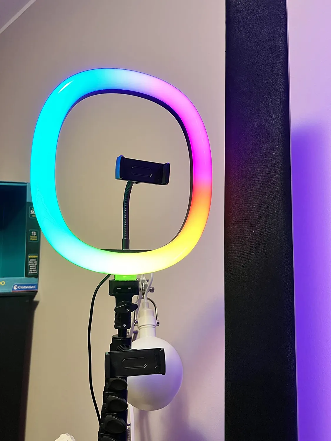 Action Ring Light Anello Led 12 Pollici con Treppiede